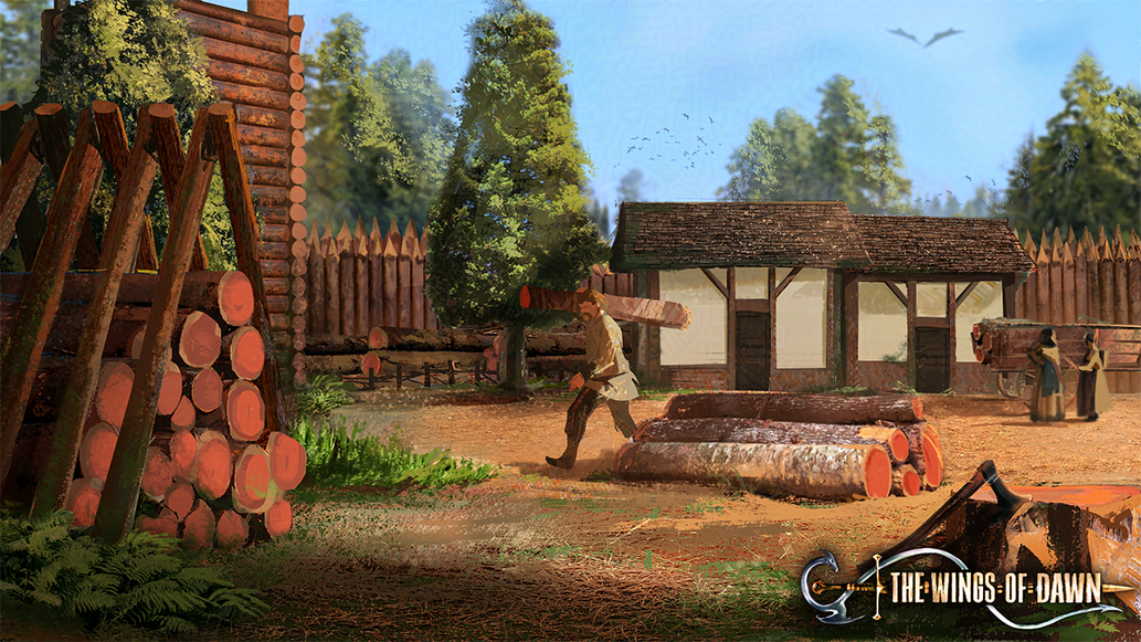 &quot;Logging Camp&quot; concept for Wings Of Dawn